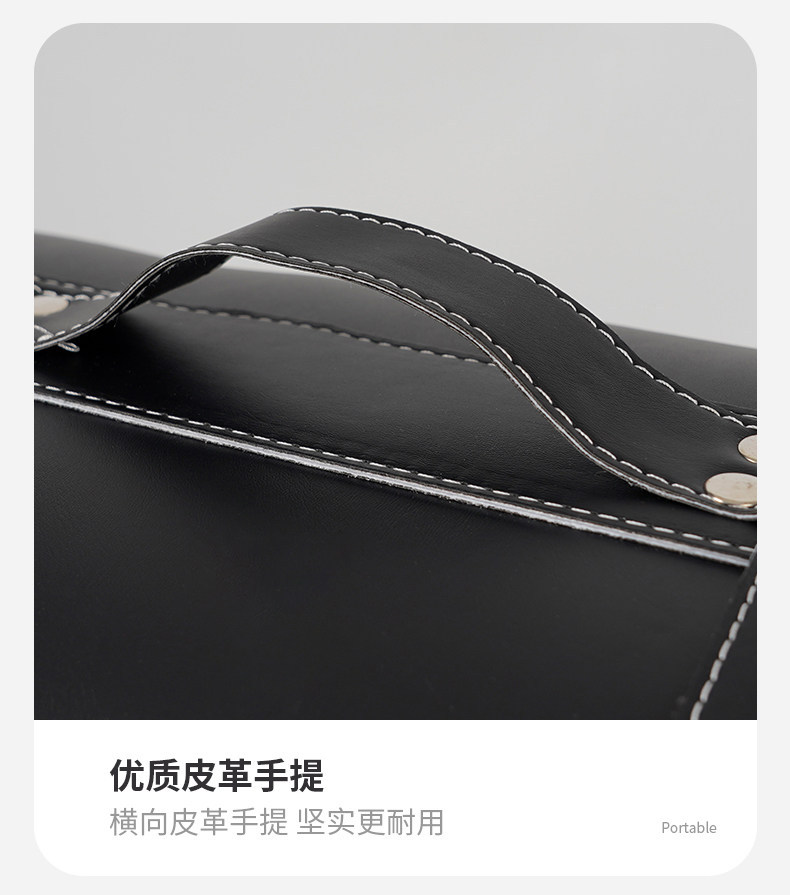 Motorcycle Tail Box Bag, Retro Rear Seat Bag, Electric Scooter Hard Shell Waterproof Rear Box, Large Capacity Trunk