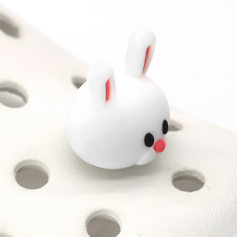 国境を越えた新型立体3d靴花靴バックル穴靴アクセサリー動物かわいい装飾バックルPVCガーデン靴アクセサリー