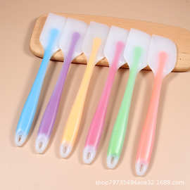 食品级一体式硅胶刮刀家用蛋糕抹刀搅拌烘焙工具耐高温大号硅胶铲