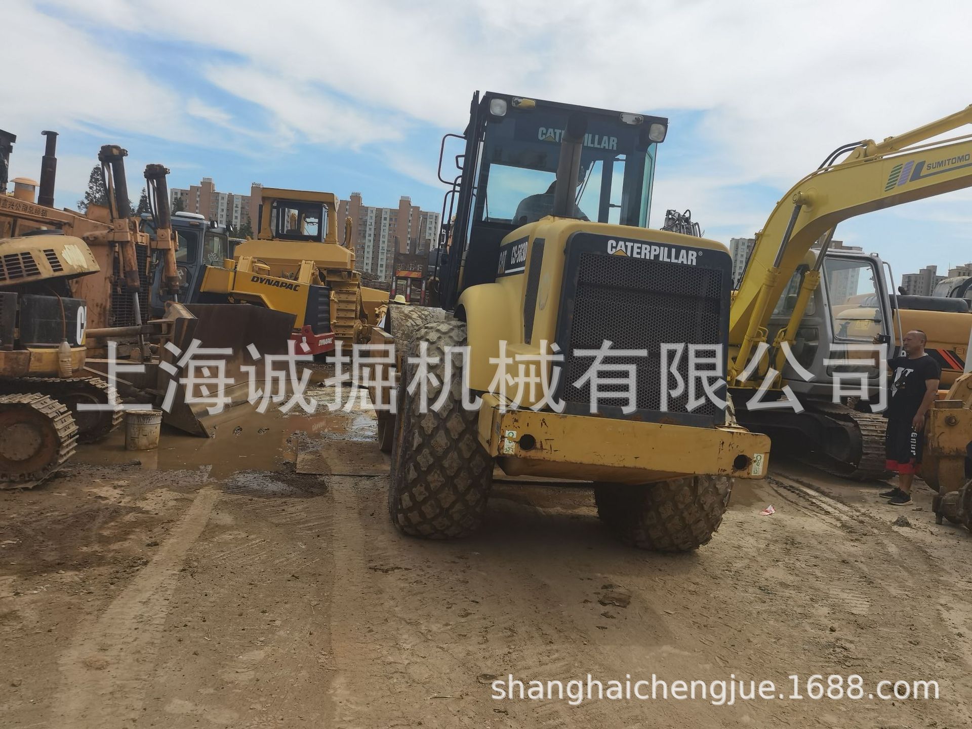 卡特CS583D压路机