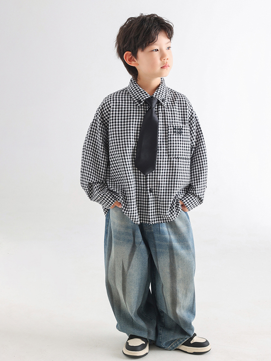 Autumn shirt for boys