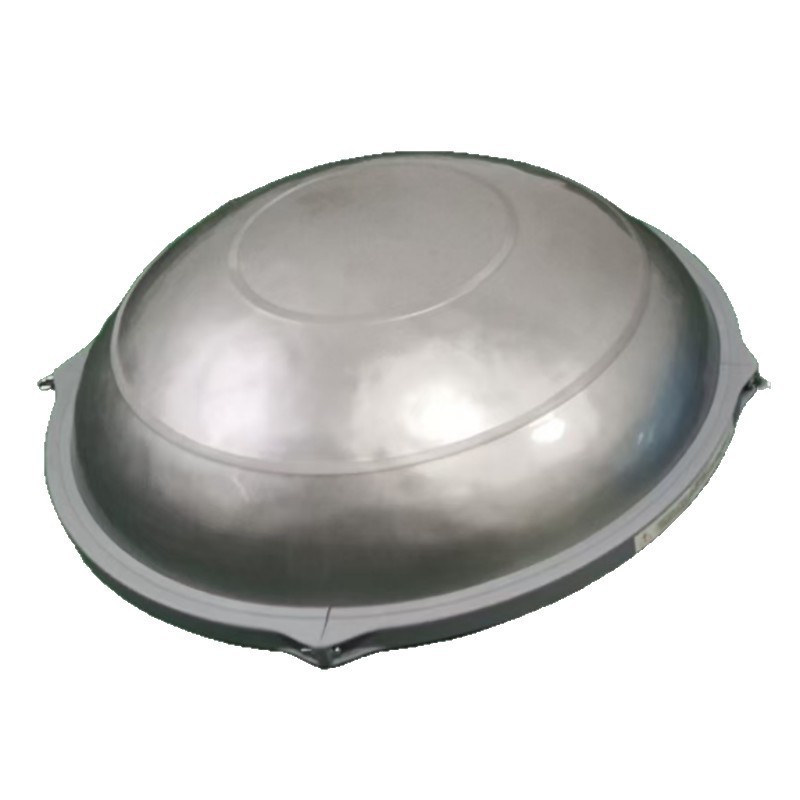 Media Esfera de Equilibrio de 64 cm PVC Inflable para Entrenamiento Aeróbico y Core