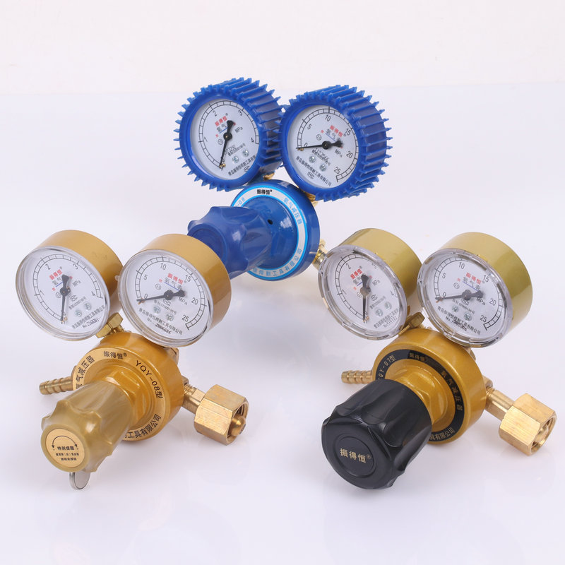 厂家批发 多规格氧气减压器压力表 防震减压阀乙炔表