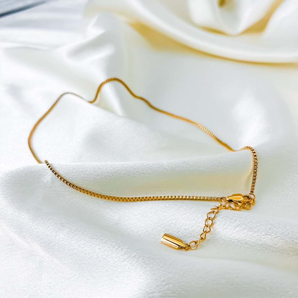 8g Weight Chain Jewelry Making Type 925 Silver Jewelry Making Size 14K Gold Plated Plating Material DIY Jewelry Accessories Classification 1 Piece Quantity 304 Stainless Steel Material Solid Color Pattern Simple Style Style 1 Piece 304 Stainless Steel 14K Gold Plated 925 Silver Jewelry Accessories 8