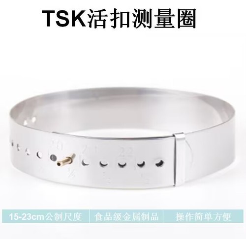 Bracelet measuring ring belt style plastic measuring ring hand size wrist size standard inches domestic size tool