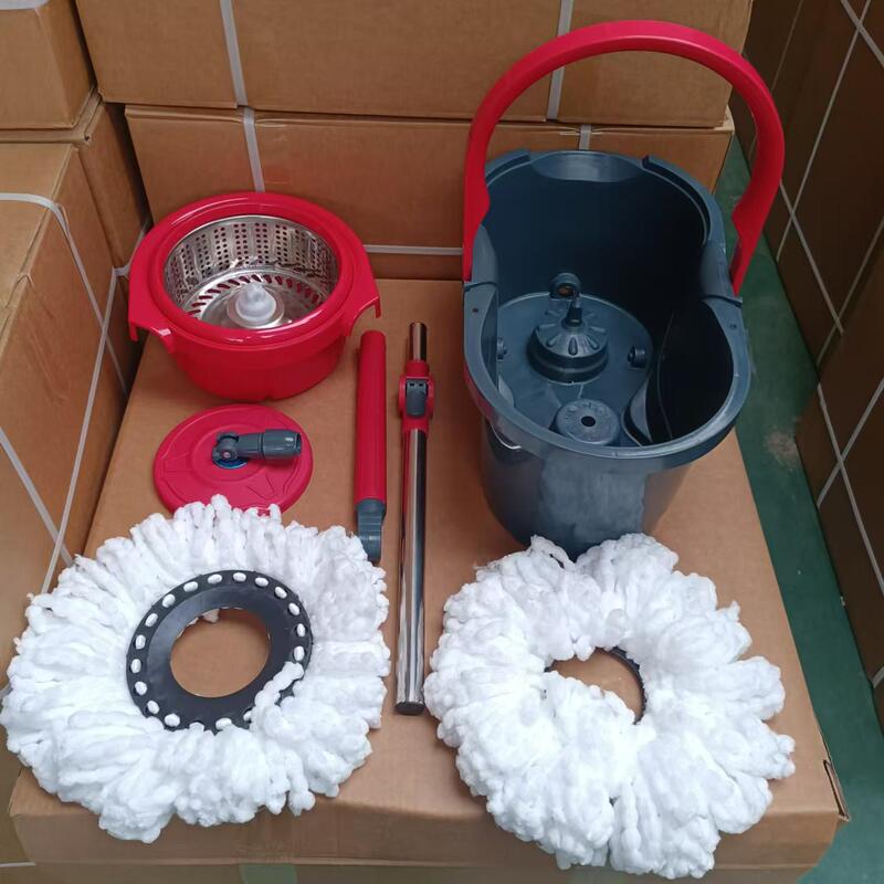 Household Rotating Mop Dual-Drive Suspension Hand-Free Mop Bucket Quick-Drying Mop Mop