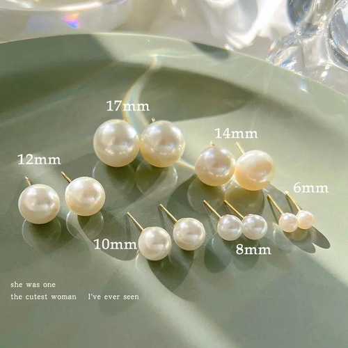 S925 Silver Needle Pearl Earrings for Women, Unique Retro High-End Glamorous Earrings,  New Trendy Personality Earrings