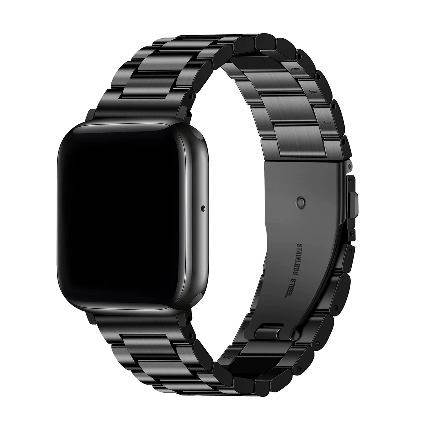Подходит для ремешка Apple Watch, ремешка Apple Watch Three Beads, ремешка iwatch из цельной нержавеющей стали