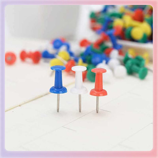 ✅ Factory Direct Sales of Colored Plastic Thumbtacks for Painting, Drawing Materials, Cross-Border E-Commerce Supply Agent
