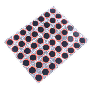 Bicycle tire patch 48 pieces of 25mm diameter round bicycle tire patch tire cold patch inner tube