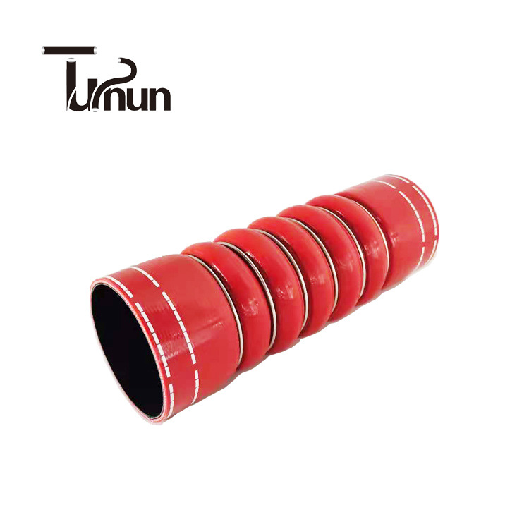 厂家直销欧曼卡车发动机中冷器硅胶管81963010883