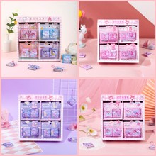 新品动漫迷你分享本挂件小本子便签可爱对对本彩页口袋手帐