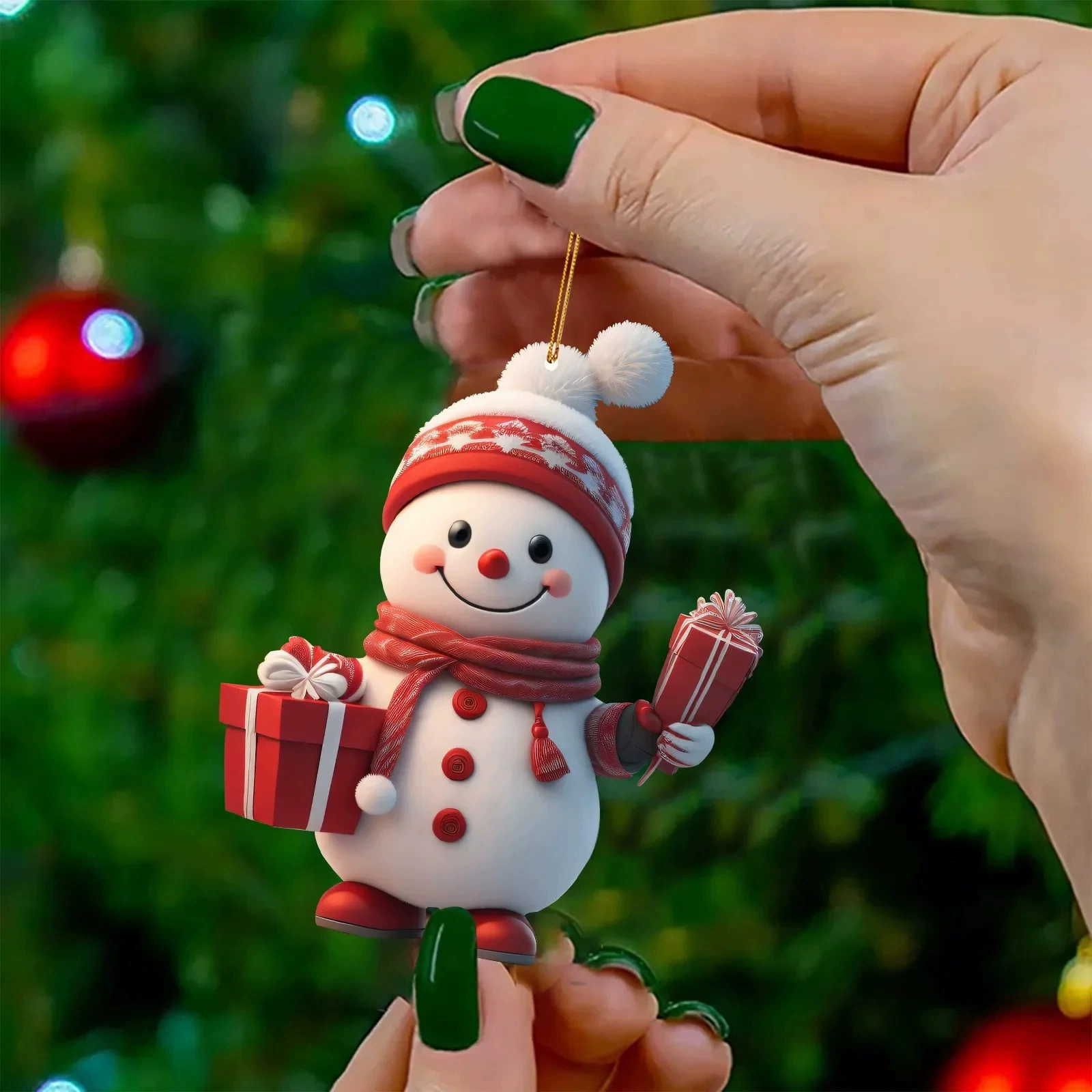 Акриловый мультяшный кулон для пожилых