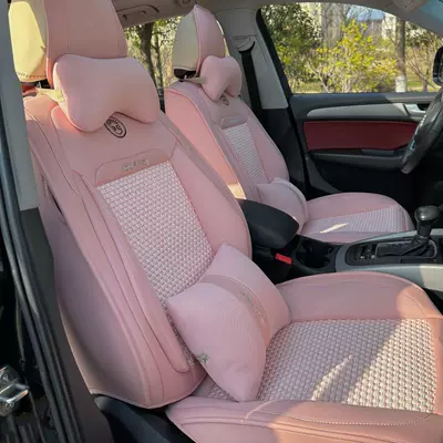 New car seat cover four Universal seat cover - tender-powder-deluxe-edition-five-seat-universal-cushion