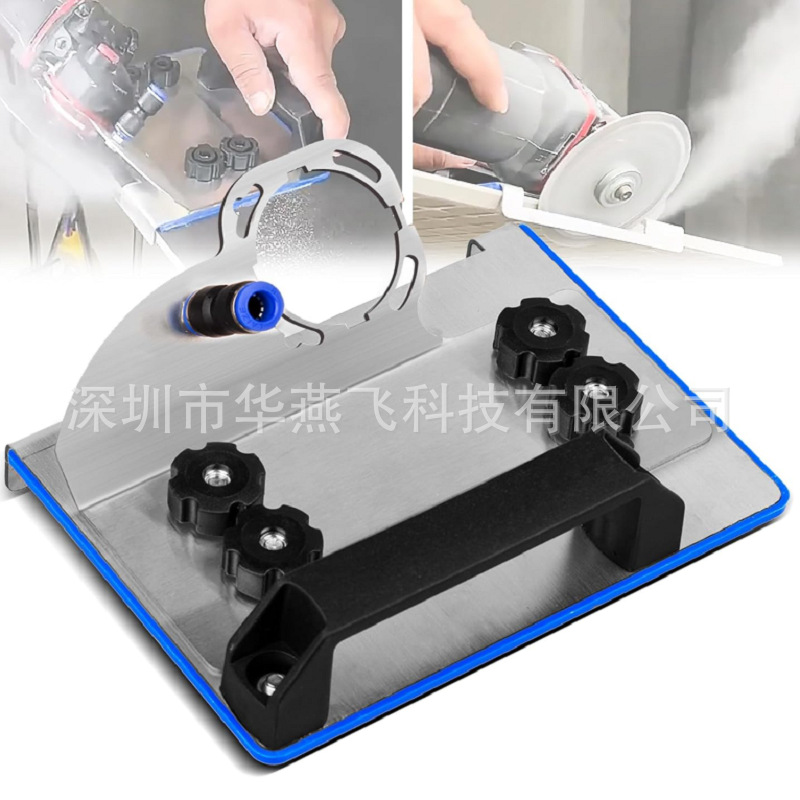 스테인리스 스틸 45° 모따기 도구, 앵글 그라인더용 모따기 홀더, 세라믹 타일의 45° 모따기에 적합