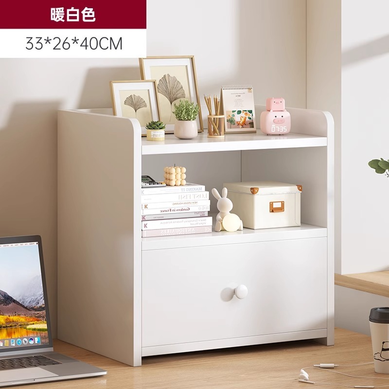 ベッドサイドテーブル寝室ホームシンプルな小型収納ラックシンプルモダンな収納キャビネット収納キャビネット2025新しいスタイル|undefined