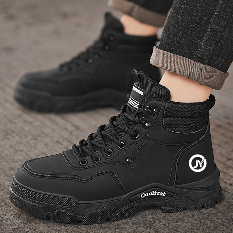 BOTAS Martin de alta gama zapatos masculinos otoño 2025 nuevas tendencias masculinas zapatos de herramientas 100 botas cortas de estilo británico image 3