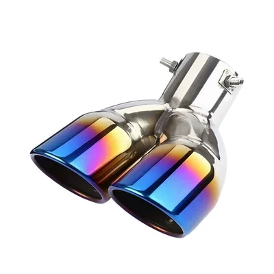 Suitable for Mitsubishi Outlander Exhaust pipe - southeast-dx3-one-out-of-two-tail-throat-blue