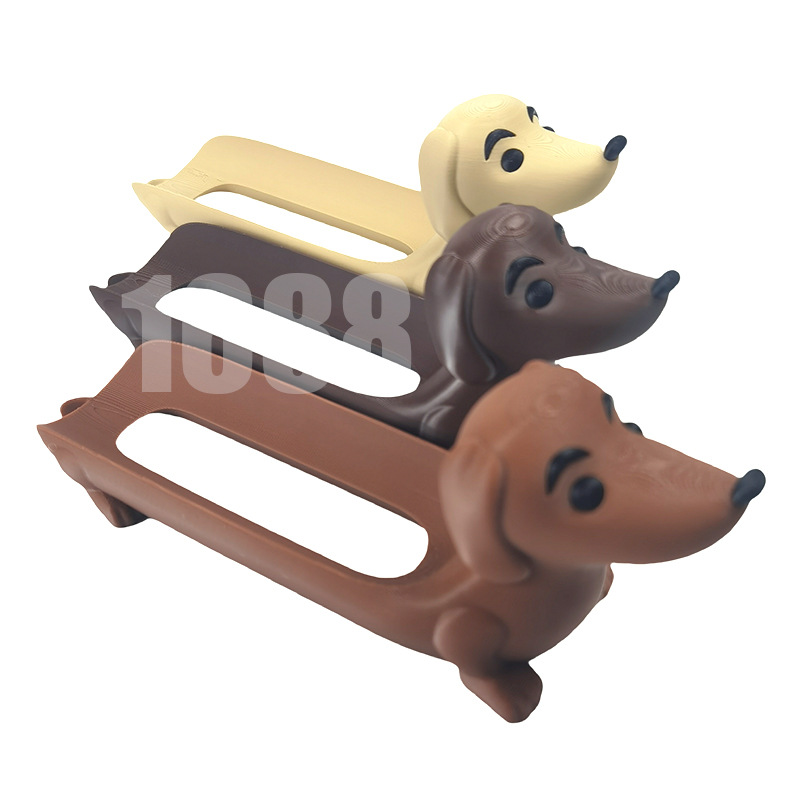 Venta caliente transfronteriza Amazon nuevo Dachshund Tray Dachshund Dog Puppy Bandeja Sandwich Plato Decoración
