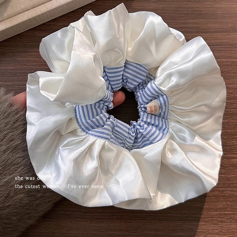 Correa coreana arco de mariposa intestino 2025 cabello anillo de cabello de cabello de cola de cabello de la niña decoración de invierno invierno decoración de invierno