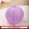 20# lantern hollow solid color purple