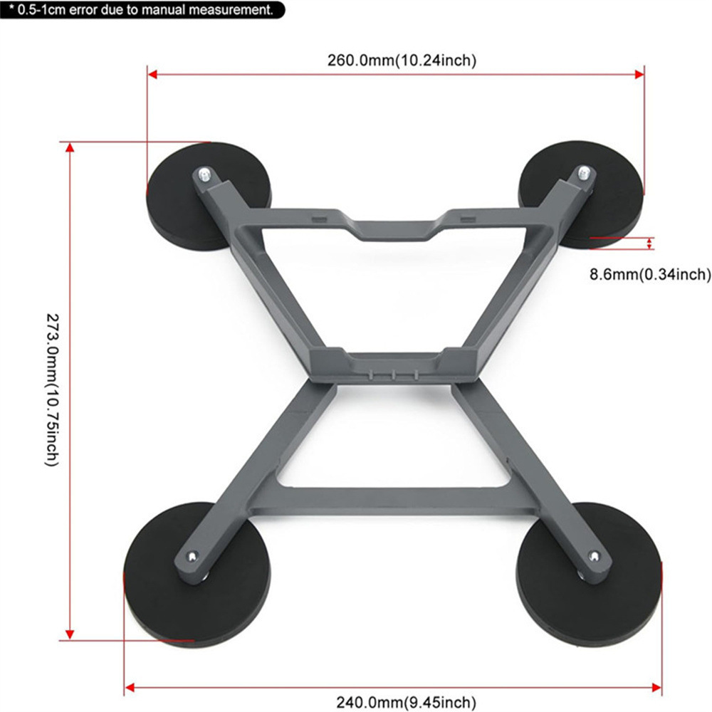 Amazon star aluminio techo de soporte magnético soporte de señal móvil miniV4 soporte magnético ABS