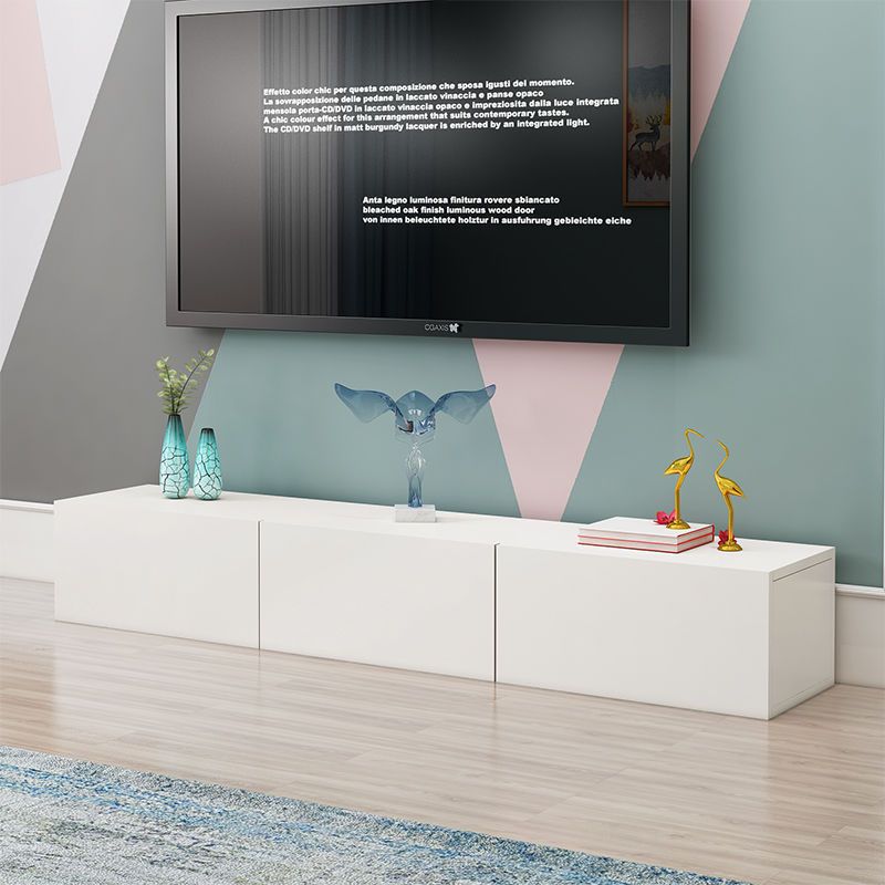 to ground TV cabinet tea table combination household Small apartment a living room Cabinet Strip Floor type TV Cabinet
