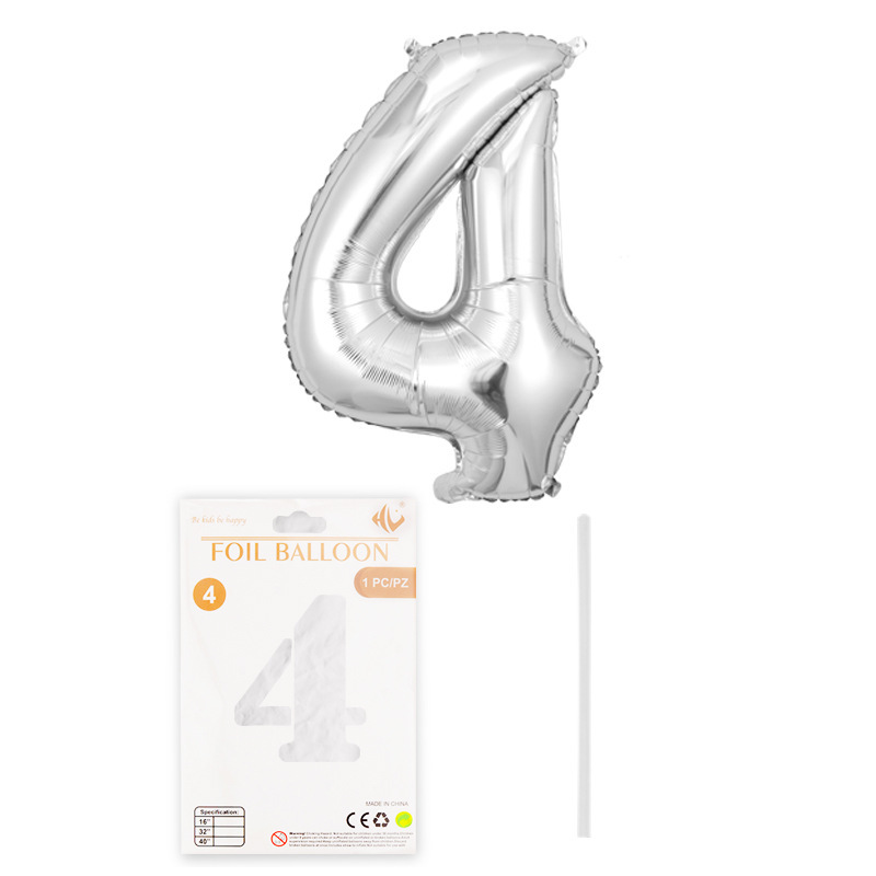 Película de aluminio de 16 pulgadas globo digital tapa dura papel de embalaje independiente tarjeta bola de papel de aluminio decoración de fiesta de cumpleaños al por mayor