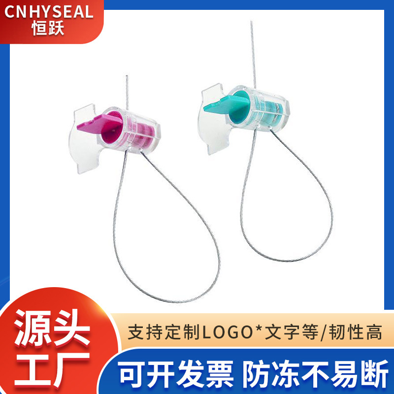 供应CH601仪表封条水表封条 铅封施封锁一次性抽紧式塑料封条