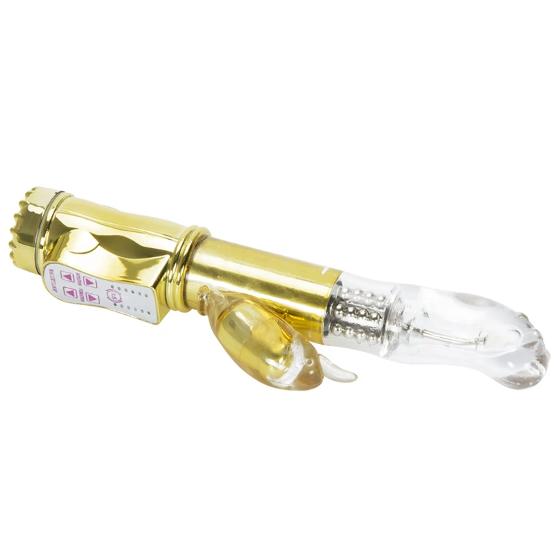 Swing vibration stimulates waterproof G -spot Dolphin rotary bead stick women with vibration rod masturbation device