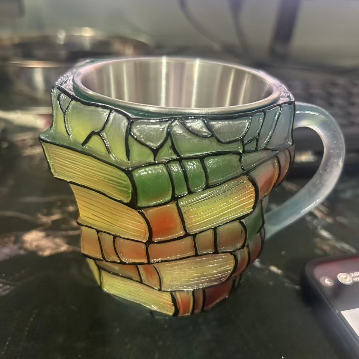 Boxing Glove Mug boxeador de estilo explosivo transfronterizo juego de copa para amantes del boxeo personalidad taza de acero inoxidable