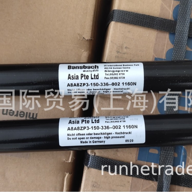 优势德国BANSBACH气弹簧，BANSBACH气动执行机构A8A82P3-150-336