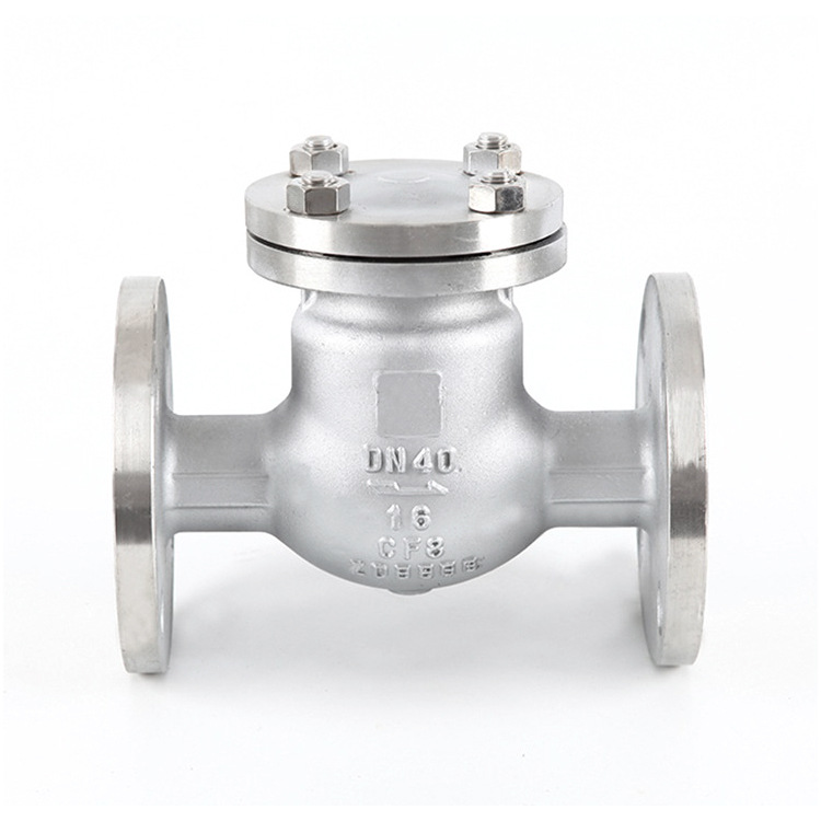 C4钢升降式止回阀 有适当的微量位置补偿。广泛应用于化工、冶金