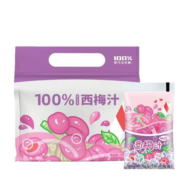 Prune Apple and Pomelo Juice Drink 180ml Pouch Pack 5 Bags Chilled Fruit Beverage key features