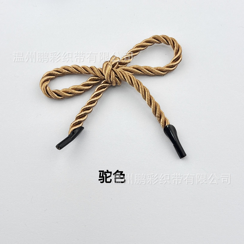 Cuerda de 3 Cabos para Bolsa de 4 mm de Poliéster y TPU para Bolsas de Regalo y Papel