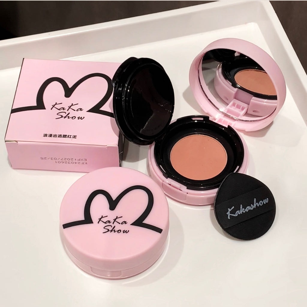 kakashow Blush Clay air Cushion Mashed Potatoes swelling and shrinking color matte atmosphere Natural highlight Contouring and brightening undefined