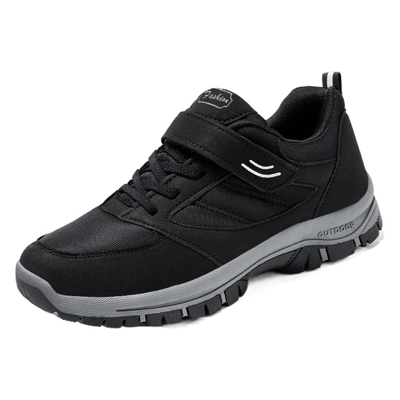 Zapatos para caminar para parejas, zapatos para personas mayores al por mayor, zapatos deportivos de exterior cómodos y antideslizantes con suela blanda para primavera, zapatos para senderismo y montañismo