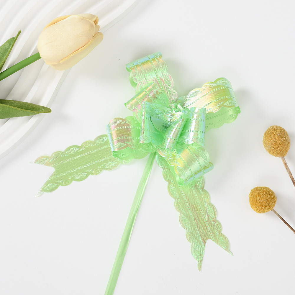 30 iris al por mayor encaje mano de flores de Navidad embalaje de regalos festivales fiesta celebración de dibujo de flores cinta transfronteriza