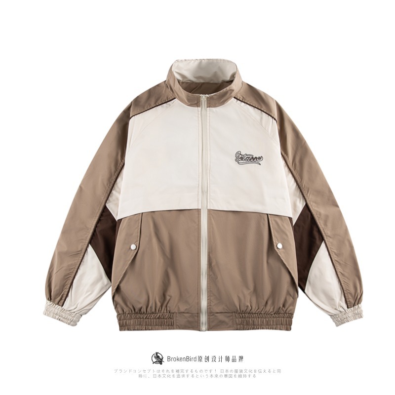 Retro spring Japanese sports jacket