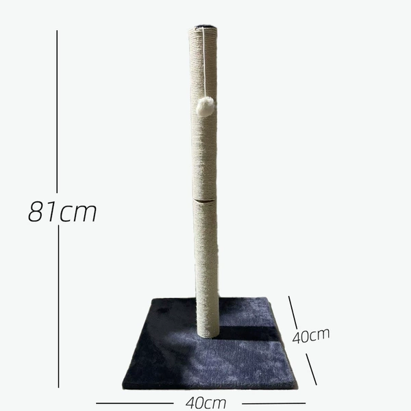 Double column white linen (height 40*40*81cm)