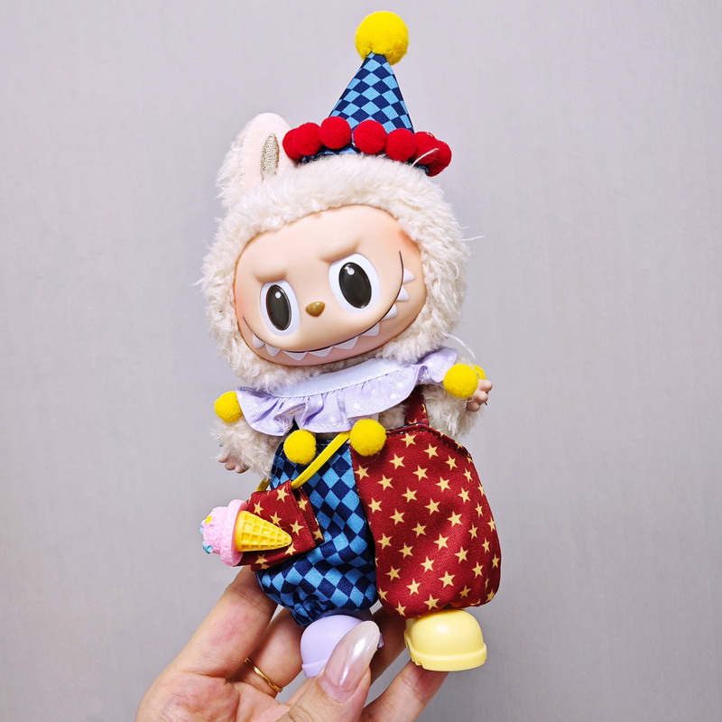 【ベビー服のみ】ラブブベビー服 サーカスピエロスーツ ラブブ服 1代目、2代目、3代目兼用|undefined