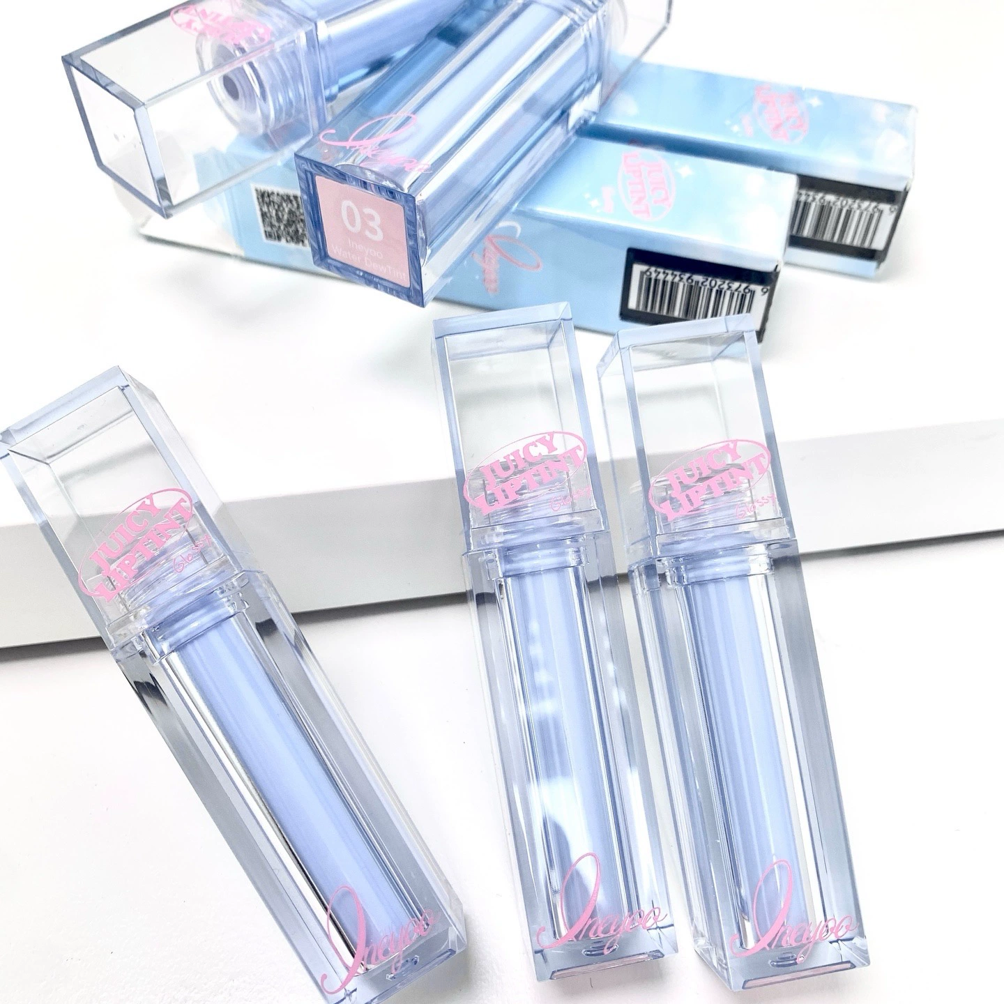 INKYO водная помада Water Dew Lip Tint водо-легкий зеркальный увлажняющий блеск для губ