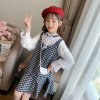 Small princess costume, set, spring dress, skirt, Chanel style, suitable for teen