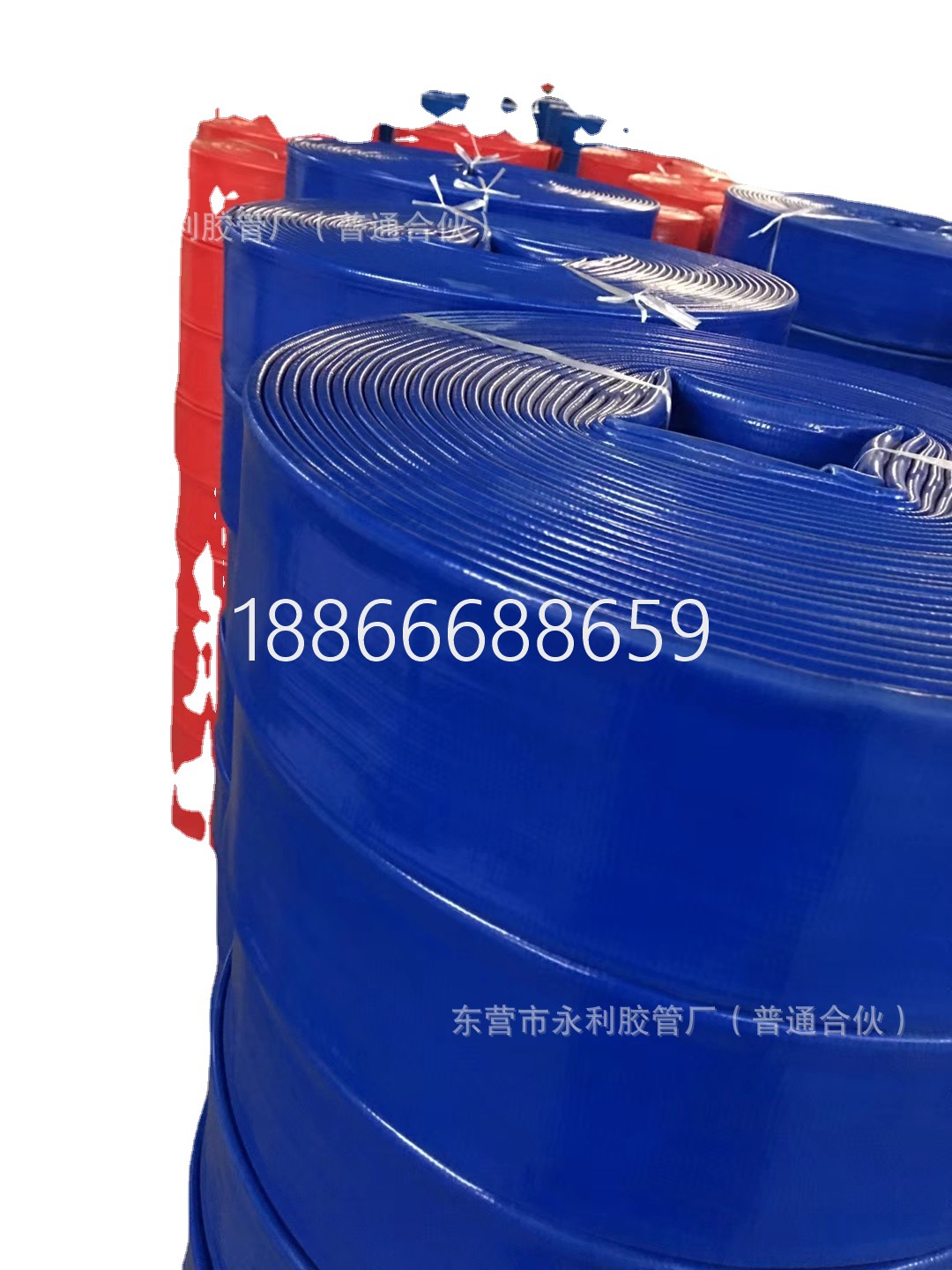 永利专业供应喷灌水带2寸2.5寸3寸农用水带高压防爆水带