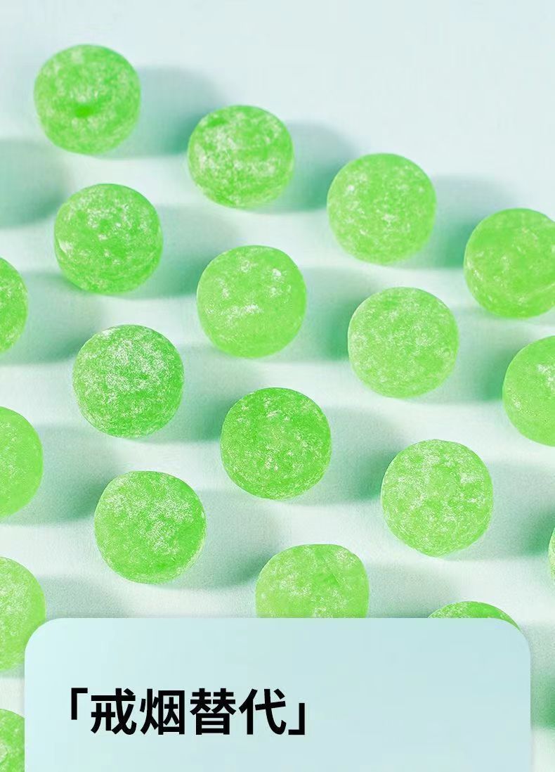 Menthol Mint Hard Candy Bo He Qing Liang Tang 1000g Bulk Pack Refreshing Candy for Wholesale in use