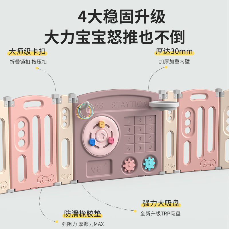 Children's safe protective foldable plastic fence for home use from…