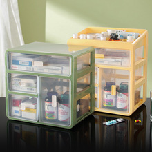 家用葯箱家庭裝小收納盒抽屜式大容量葯品葯物醫療包的急救醫葯箱