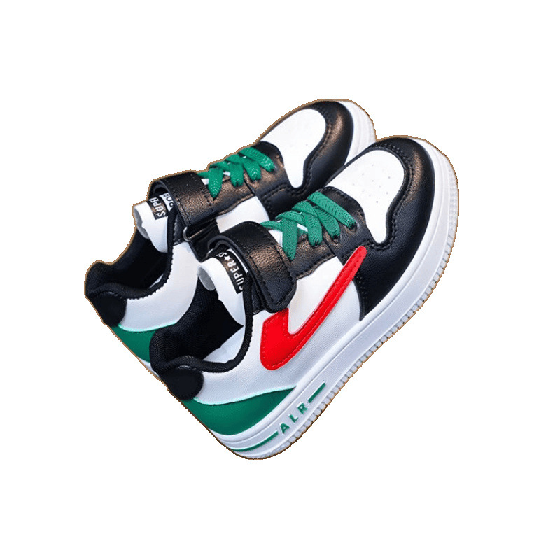 Zapatos de deporte para niños primavera y otoño nuevo estilo para niños, niños grandes, niñas, escotes bajos, niños ligeros, zapatos impermeables para estudiantes de escuela primaria