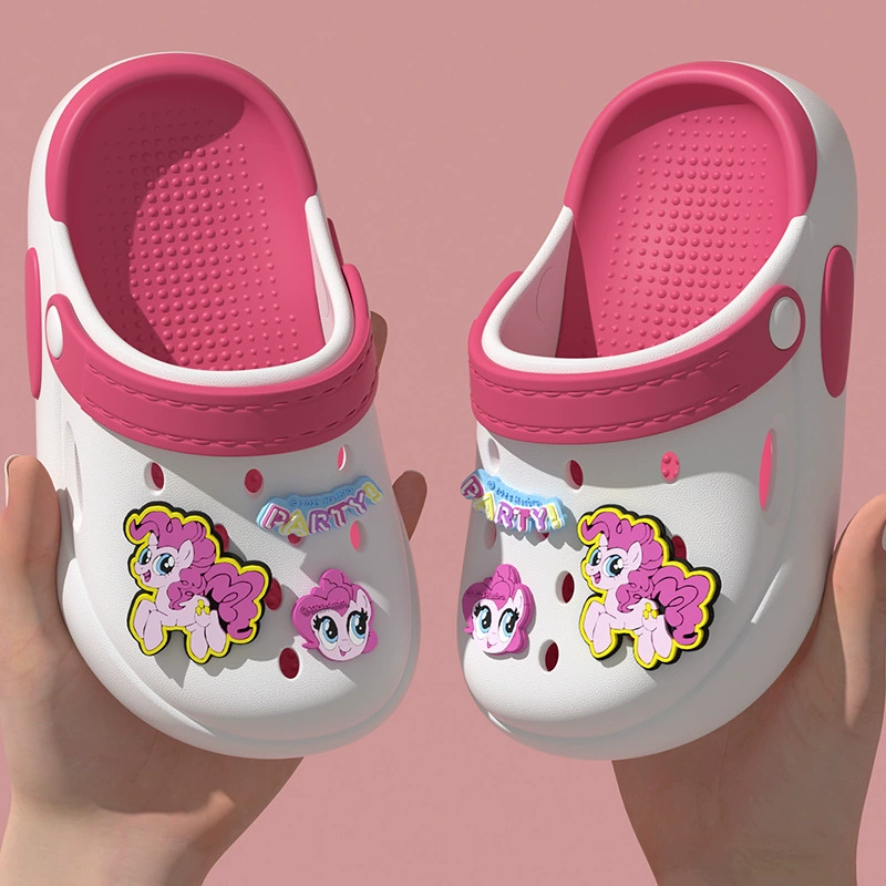 Lony Pony Poly Biki носила обувь для пещер на пляже детские нескользящие сандалии для девочек Баотоу тапочки