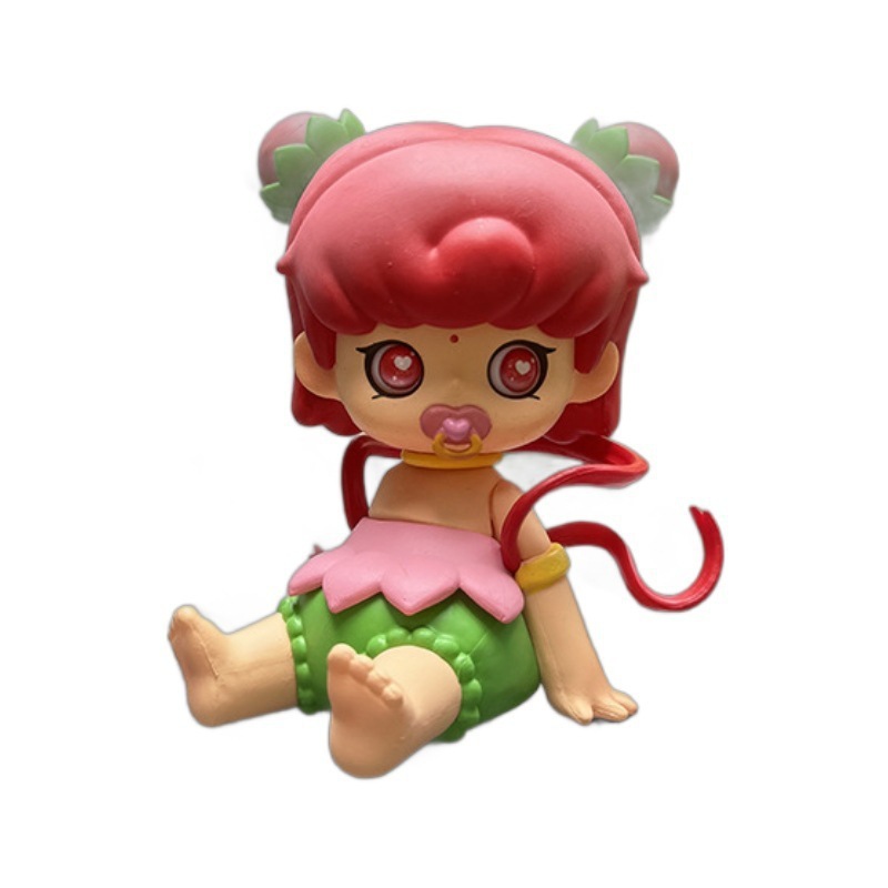 SM小ミミの変装はかわいいゾンビの人形済公古のごみの潮の手で機をつかんでケーキの贈り物を少し並べます。|undefined